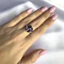 Серебряное кольцо SilverBreeze с александритом 4.643ct (1990377) 17 размер