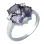Серебряное кольцо SilverBreeze с александритом 4.643ct (1990377) 17 размер