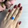 Серебряное кольцо SilverBreeze с опалом 2.053ct (2024132) 18 размер