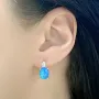 Серебряные серьги SilverBreeze с опалом 2.07ct (2024279)