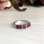 Серебряное кольцо SilverBreeze с натуральным рубином 2.089ct (2027843) 18 размер