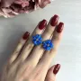 Серебряные серьги SilverBreeze с опалом 3.527ct (2028772)