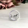 Серебряное кольцо SilverBreeze с фианитами (2031703) 18.5 размер