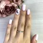 Серебряное кольцо SilverBreeze с фианитами (2049555) 17 размер