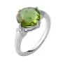 Серебряное кольцо SilverBreeze с Султанит султанитом 3.65ct (2050872) 17 размер