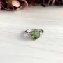 Серебряное кольцо SilverBreeze с Султанит султанитом 3.65ct (2050872) 17 размер