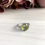 Серебряное кольцо SilverBreeze с Султанит султанитом 3.425ct (2050988) 17 размер