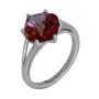 Серебряное кольцо SilverBreeze с Султанит султанитом 3.425ct (2050988) 17 размер