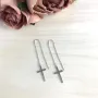 Серебряные серьги SilverBreeze без камней (2052647)