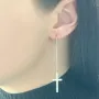 Серебряные серьги SilverBreeze без камней (2052647)