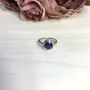 Срібна каблучка SilverBreeze з натуральним сапфіром 2.267ct (2057529) 18 розмір
