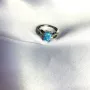 Серебряное кольцо SilverBreeze с опалом 0.951ct (2060789) 17.5 размер