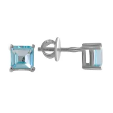 Срібна каблучка SilverBreeze з натуральним топазом 1.618ct (2064589)