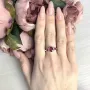 Серебряное кольцо SilverBreeze с натуральным рубином 2.634ct (2065326) 18.5 размер