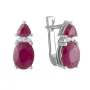 Срібна каблучка SilverBreeze з натуральним рубіном 4.393ct (2065333)