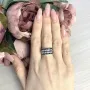 Серебряное кольцо SilverBreeze с натуральным сапфиром 2.133ct (2065425) 17.5 размер