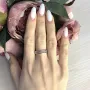 Серебряное кольцо SilverBreeze без камней (2066422) 17.5 размер