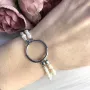 Серебряный браслет SilverBreeze с натуральным жемчугом барочным (2069997) 1720 размер
