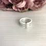 Серебряное кольцо SilverBreeze с керамикой (2070054) 18 размер