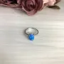 Серебряное кольцо SilverBreeze с опалом 1.228ct (2072508) 17 размер