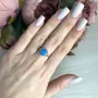 Серебряное кольцо SilverBreeze с опалом 0.775ct (2072843) 18 размер
