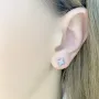 Серебряные серьги SilverBreeze без камней (2073697)