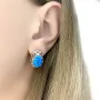 Серебряные серьги SilverBreeze с опалом 2.62ct (2075073)