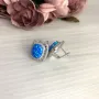 Серебряные серьги SilverBreeze с опалом 4.238ct (2075110)
