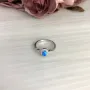 Серебряное кольцо SilverBreeze с опалом 0.533ct (2075127) 17.5 размер