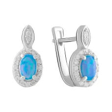 Срібна каблучка SilverBreeze з опалом 1.007ct (2075134)