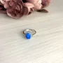 Серебряное кольцо SilverBreeze с опалом 1.4ct (2075905) 17 размер