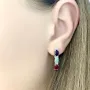 Срібна каблучка SilverBreeze з натуральним сапфіром 1.797ct, смарагдом, рубіном (2076018)