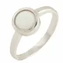 Серебряное кольцо SilverBreeze с опалом 0.375ct (1189450) 17.5 размер