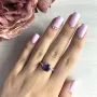 Серебряное кольцо SilverBreeze с олександритом 4.305ct (1633649) 17.5 размер
