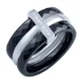 Серебряное кольцо SilverBreeze с керамикой (1903919) 17.5 размер