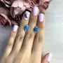 Срібна каблучка SilverBreeze з опалом 1.45ct (1919699)