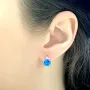 Срібна каблучка SilverBreeze з опалом 1.45ct (1919699)