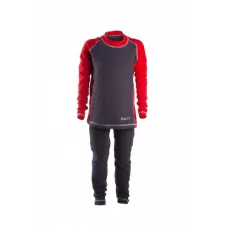 Термобілизна BAFT X-Line KIDS 128 червона з сірим