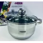 Кастрюля из нержавеющей стали с крышкой Benson BN-219 3.5л
