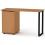 Стол письменный Лофт-5 Компанит Ольха (120х50х72,8 см)