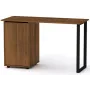 Стол письменный Лофт-5 Компанит Орех экко (120х50х72,8 см)