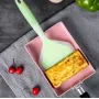 Комплект антипригарний килимок для BBQ Чорний та Лопатка з антипригарним покриттям Зелена (vol-1225)