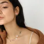 Серебряные серьги Круговорот 1.4 см 122491 Оникс