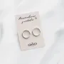 Серебряные серьги Круговорот 1.4 см 122491 Оникс
