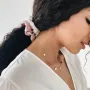 Золоте кольє з монетками 01442 Онікс 40