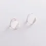 Серебряные серьги Совершенство 122992 Оникс