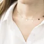 Золоте кольє з кружечками кол01417 Онікс 45