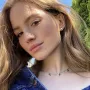Серебряные серьги Крестики 122355 Оникс