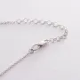 Серебряное колье 18982 Оникс