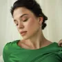 Серьги-пусеты Большой круговорот в серебре 1.9 см 122547 Оникс
